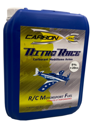 Carburant Avion 5% Nitro +20cc Bidon 5L